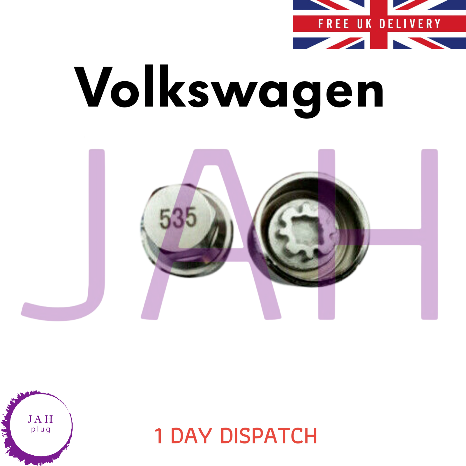 Master Cierre Rueda de Seguridad Llave Antirrobo VOLKSWAGEN º 535 | eBay