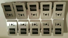 10 Pcs in 1 Pack Amex Stainless Steel Clip Check Restaurant Presenters NEW