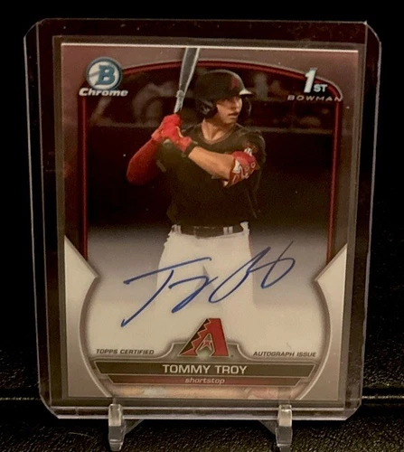 Tommy Troy 2023 Bowman Chrome Draft Auto #CDA-TT 1st Edition *MINT*