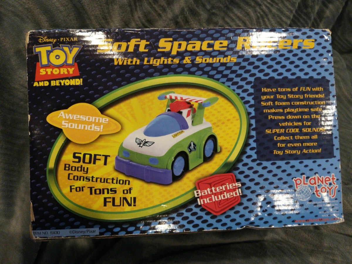 Disney Pixar Toy Story And Beyond RC Car Super Soft Fun Racers