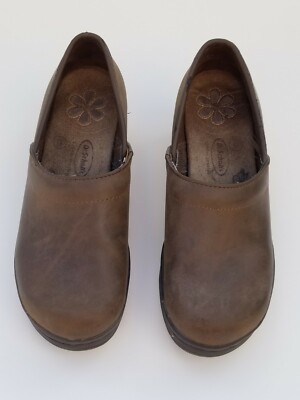 Dr Scholls Womens Brown Leather Bernice Gel Pac Insole Comfort