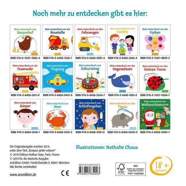 Thumbnail - Nathalie Choux Mein Erstes Buch Vom Auto