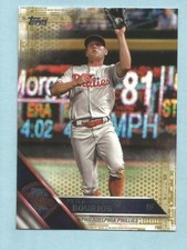 2016 Topps Baseball Update GOLD Peter Bourjos US129 Philadelphia Phillies