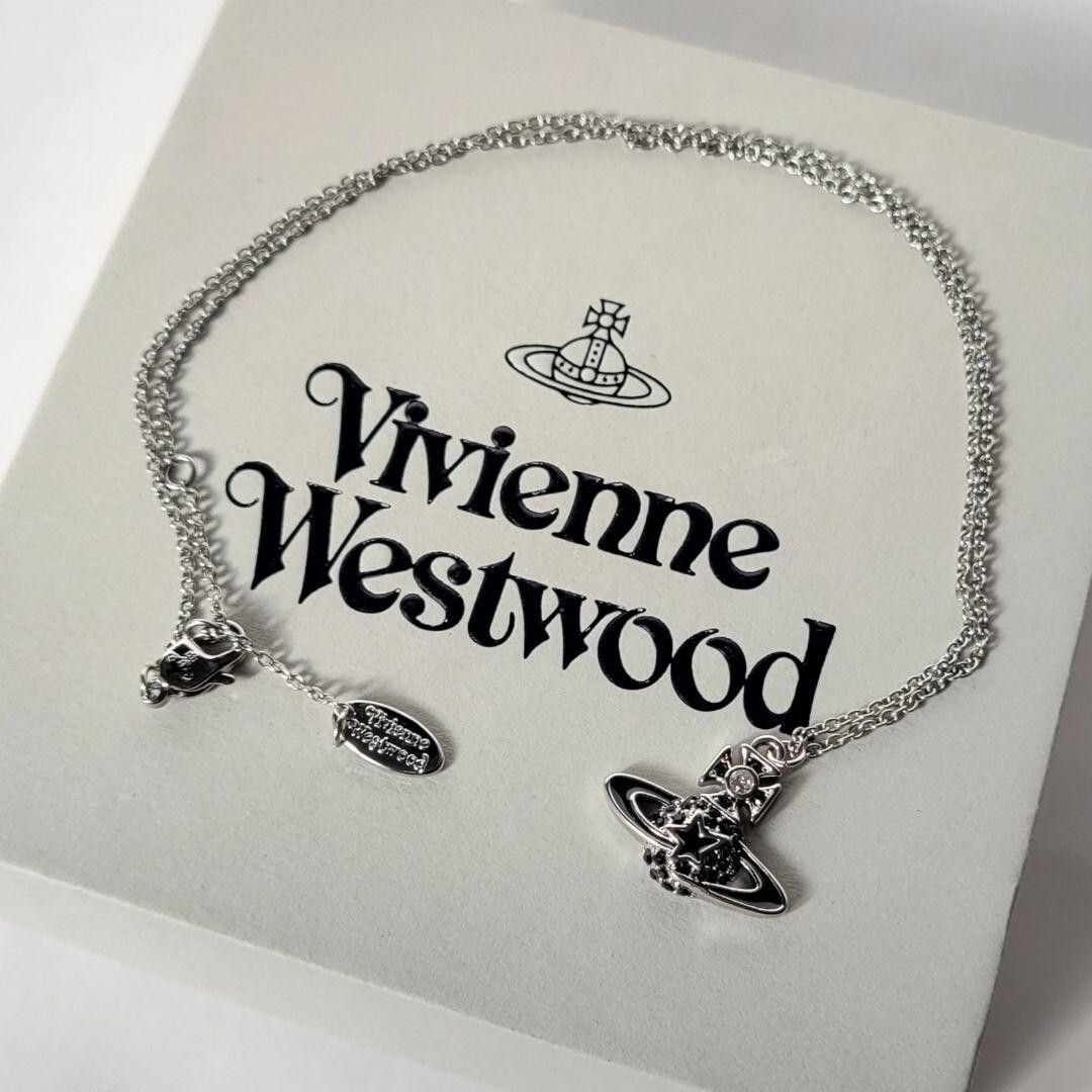 Vivienne Westwood MAN DARLENE Necklace Black Mint | eBay
