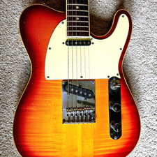 Hoyer Tele Gitarre, circa 1983 Neckthru Made ...