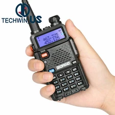 Baofeng UV5R 136-174/400-520 MHz Dual-Band DTMF CTCSS DCS FM Ham Two-Way Radio
