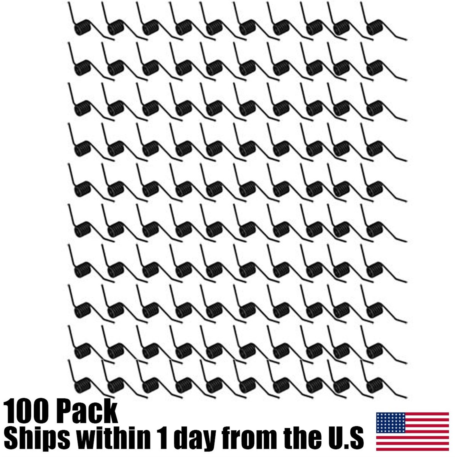 100 Count Power Rake Springs Lawn For Parker 196 Dethatcher 66-238-A 66 ...