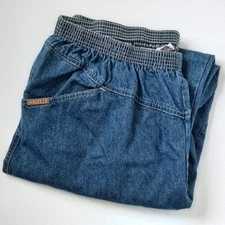 Vtg GITANO Tapered Leg 90's Mom Jeans Comfort Stretch Waist No Pocket Denim