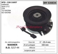 Kupplung Elektromagnetisch Warner RasenmäHer Cub Cadet 020834