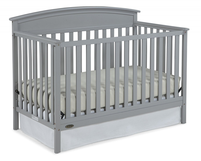 graco grey crib