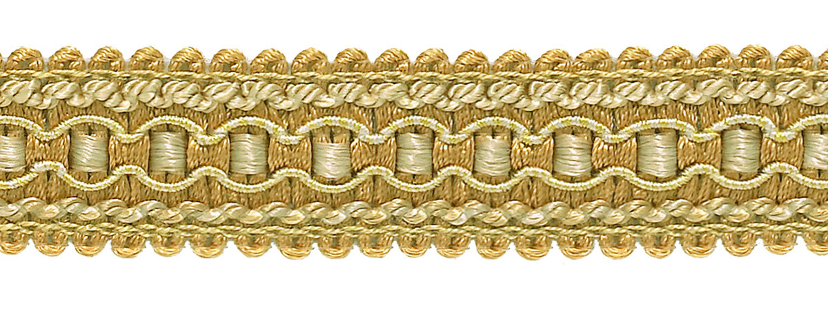 DÉCOPRO 1"" Imperial Collection Gimp Braid Trim, Rustic [Sold By The Yard]