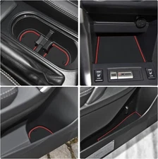 Auovo Anti Dust Mats for Subaru Forester Accessories 2014-2018 Interior Coasters