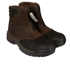 Men's Brown Propet Blizzard Mid Snow Boot NIB Size 13 3E