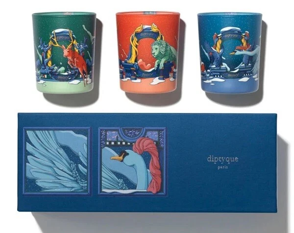 Diptyque Christmas 2020 mini candle set 70g x 3 The Marvelous