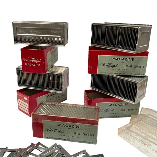 AIREQUIPT MAGAZINE FOR SLIDE CHANGER - VINTAGE - 5 PACKAGES INCLUDED plus extras - Picture 2 of 4