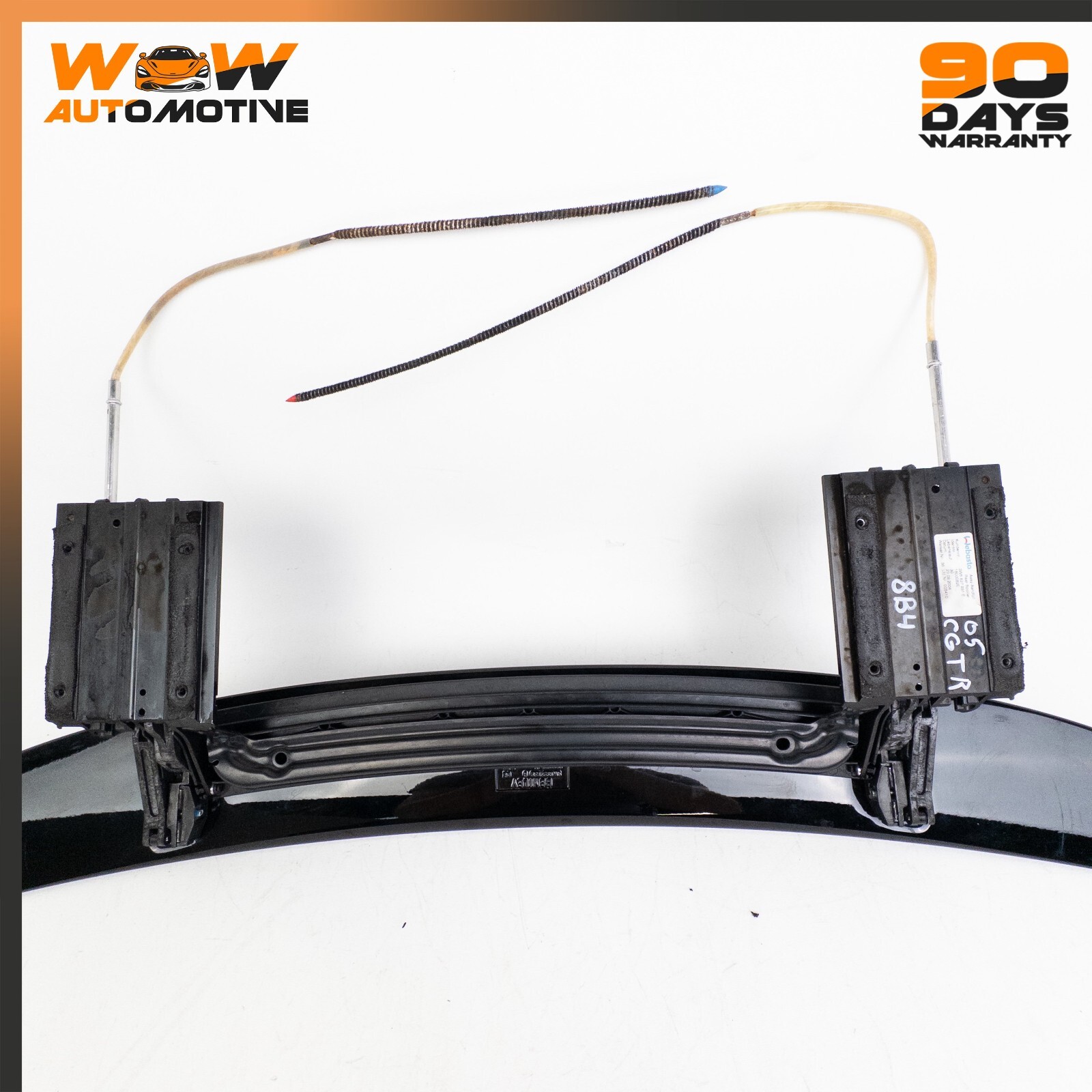 04-10 BENTLEY CONTINENTAL GT REAR SPOILER BLADE WING BLACK 3W8827931E OEM
