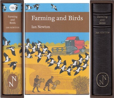 NEWTON IAN NEW NATURALIST Nr. 135 LANDWIRTSCHAFT UND VÖGEL Deluxe Leder limitiert signiert