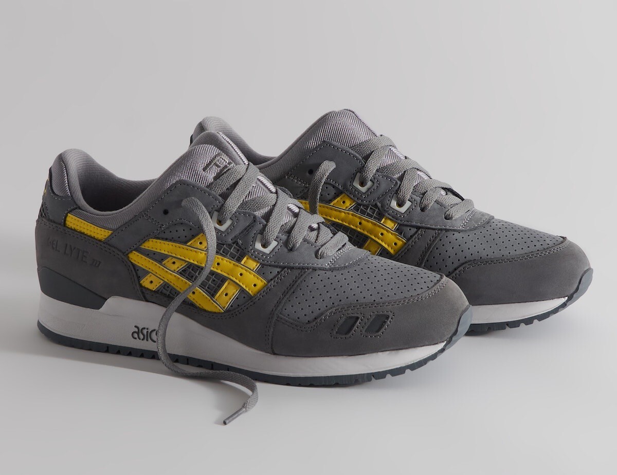 KITH × Asics Gel Lyte 3 Remastered Super Yellow 1201A810-020 Men's