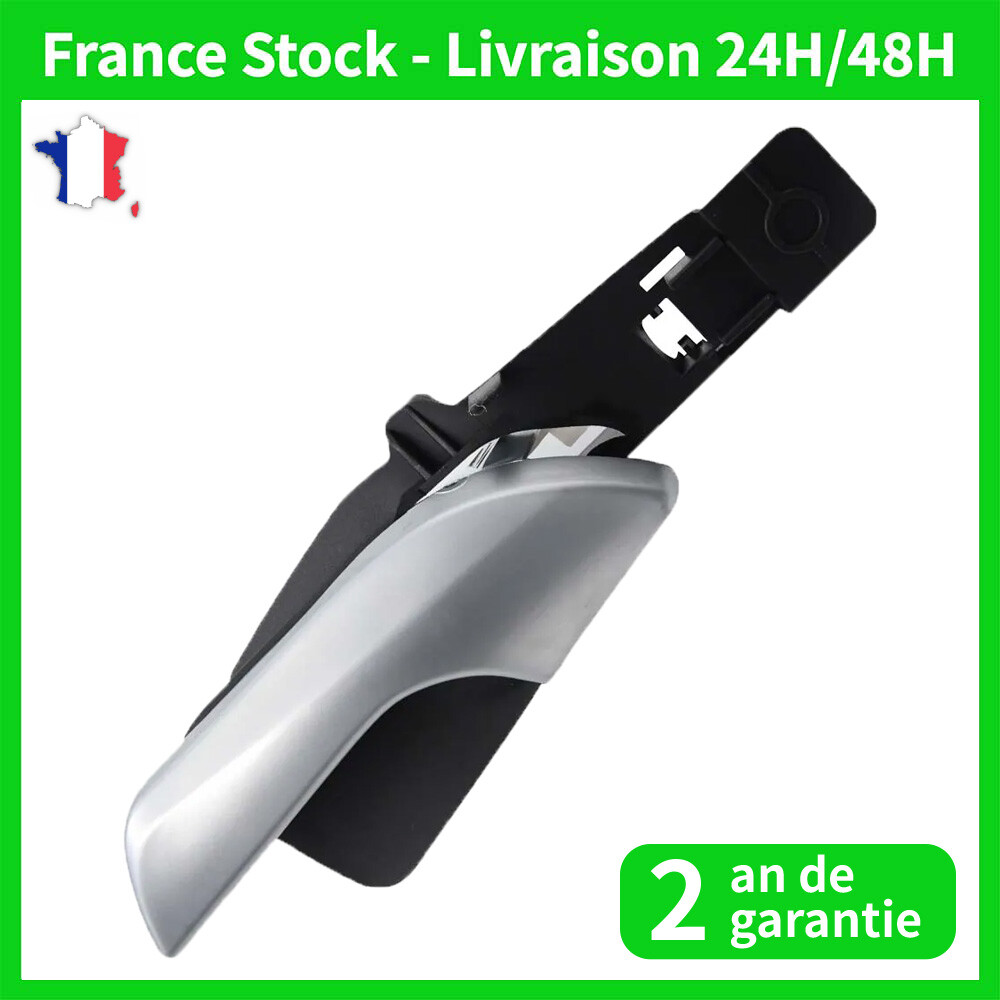 Poignée de porte intérieure avant gauche pour Alfa Romeo Giulietta 156092167 en ABS noir