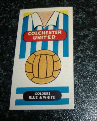 Lamberts Tea - Football Clubs & Badges No21 - Colchester United