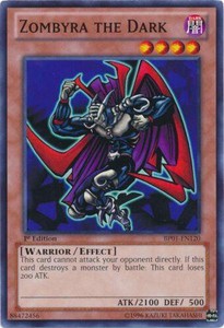 Zombyra the Dark - BP01-EN120 - Common - 1st Edition x3 - Near Mint