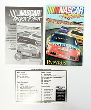Nascar Racing - Papyrus - Big Box PC Game Contents Manual  Other Feelies 