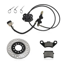 Hydraulic Rear Brake Caliper Pad Assembly + Rotor Brake Pad for Dune Buggy