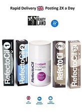 RefectoCil Eyelash & Eyebrow Tint, 15 ml & Oxidant Cream Kit - Fast shipping