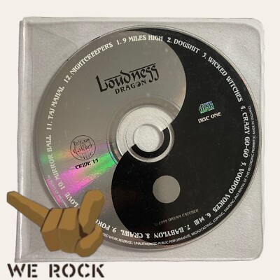 Loudness Dragon Cd One Only dreamcatcher promo