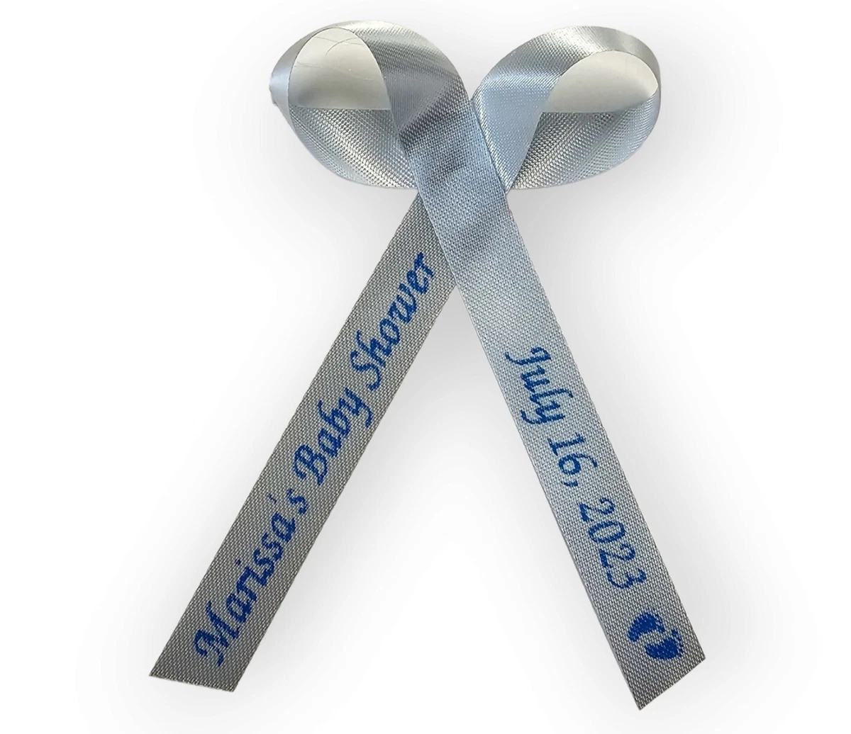 Personalized ribbon for clearance bridal shower
