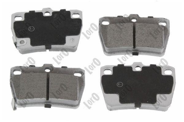 ABAKUS Brake Pad Set Disc Brake 231-02-068 For Toyota, Akebono, ECE R90