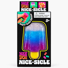 Nee Doh Nice-Sicle ice lolly Squisher Gel Squeeze Ball Sensory Multicolour ice