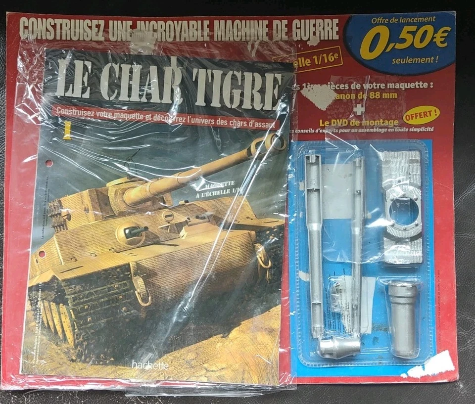 Construire Le Char Tigre 1/16 Hachette Complet 140 Numéros  - Photo 3/4