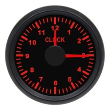 52mm Waterproof Digital Clock Gauge 0-12h For Car Truck Boat 52mm Waterproof Digital Clock Gauge 0-12h For Car Truck Boat