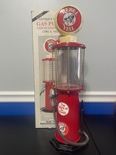 Olde Tyme Reproduction Antique Style 1988 Rebel Yell Distillery Whiskey Gas Pump