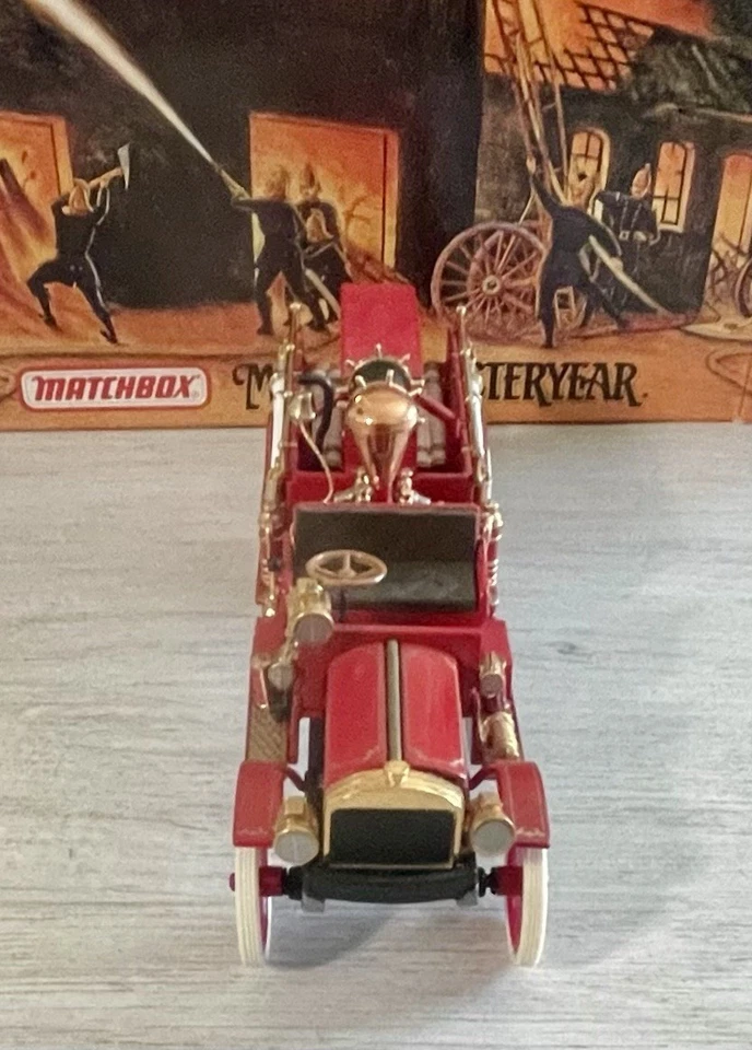 Matchbox Models Of Yesteryear Fire Engine Series 1911 MACK YFE24-M W/COA - Image 3 of 4