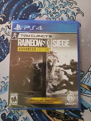 Tom Clancy's Rainbow Six Siege Advanced Edition PlayStation PS4 Brand New Sealed