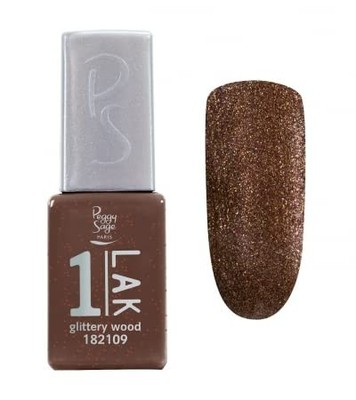 Peggy Sage One-LAK 1-Step Gel Politur Glitzerholz 5ml 182109