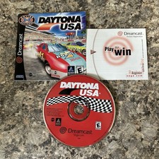 Daytona USA (Sega Dreamcast) Mint Disc And Manual And Registration Only UNTESTED
