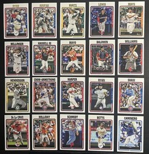 2025 Topps Archives Baseball partial set (144/300) Pack Fresh MINT Kurtz RC
