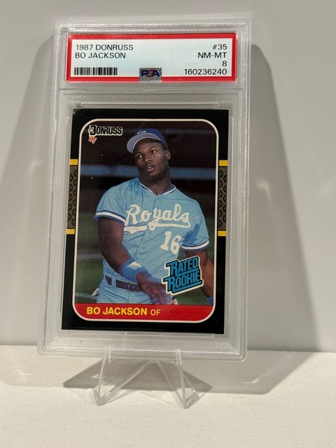 Bo Jackson 1987 Donruss Donruss Rated Rookies