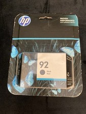 HP 92 Black Genuine Original Ink Cartridge for Inkjet Printers