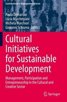 Paola Demartini / Cultural Initiatives For Sustainable Development9783030656898