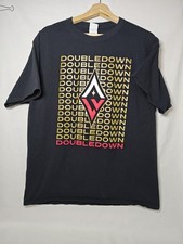 WNBA Las Vegas Aces Double Down Finals T-Shirt Men Size Large Black Red A'Ja