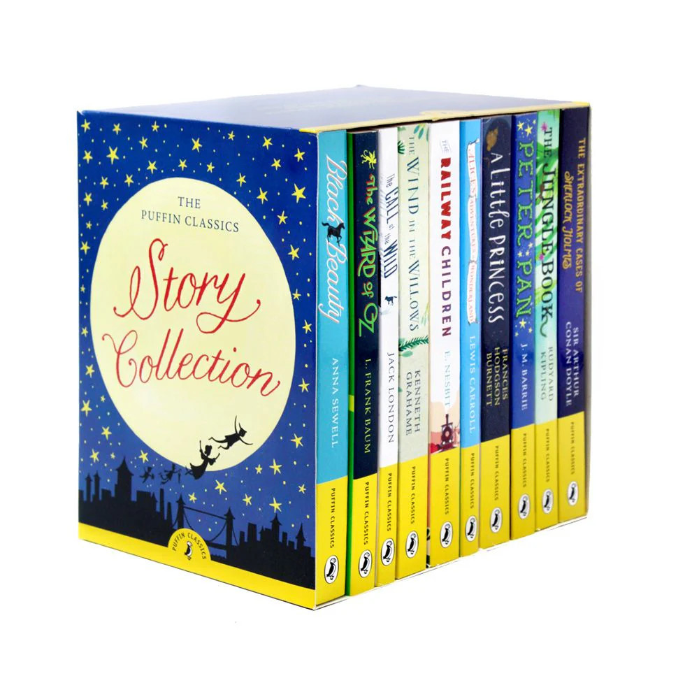 The Puffin Classics Story Collection 10 Books Set | Various Authors Paperback