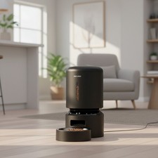 Automatic Pet Feeder with Smart Control - Up to 10 Timed Meals for Cats  Dogs