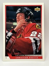 1993-94 Upper Deck Christian Ruuttu Chicago Blackhawks #141