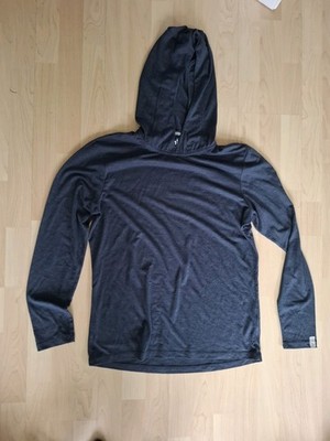 Supernatural Super.natural Hood Longsleeve Shirt  Gr. L blau Merino