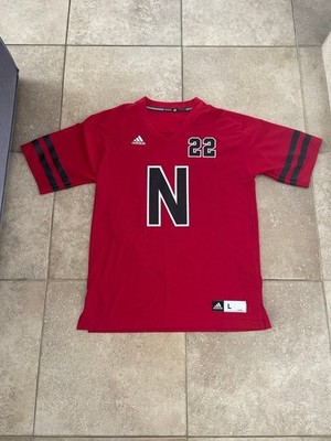 2012 ADIDAS #22 TECHFIT JERSEY NEBRASKA CORNHUSKERS HUSKERS JERSEY SIZE LARGE