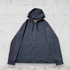 Rhone x Gatorade Hoodie Mens L Black Full Zip Performance Lightweight Stretch